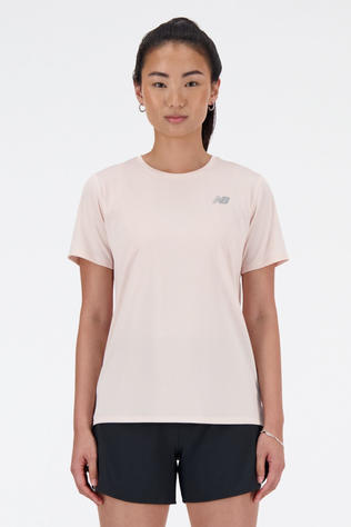 New Balance Womens Sport Essentials T-Shirt Quartz Pink