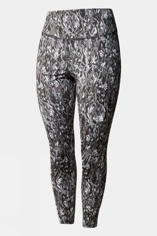 The North Face Womens Plus Flex High Rise Printed Leggings Asphalt Grey Abstract L