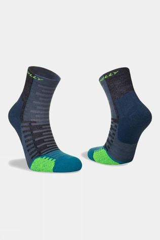 Hilly Mens Active Min-Cushioning Anklet Socks Denim/Teal