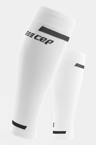 CEP Mens Run Compression Calf Sleeves White